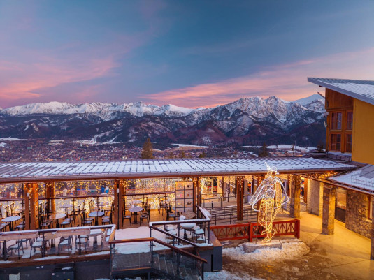 Kulig na Gubałówce z biesiadą góralską